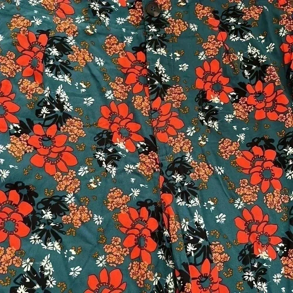 Free People Can’t Take My Eyes Off You Floral  Pants L